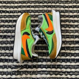 🌿Nike X Sacai LD Waffle Green Gusto Toddler Boys Sneakers 8C